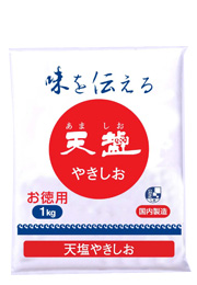 天塩やきしお（1kgお徳用） | 天塩の商品 | 赤穂の天塩｜こだわりの塩