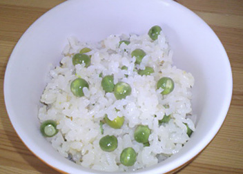 【レシピコンテスト銅賞】豆ごはん